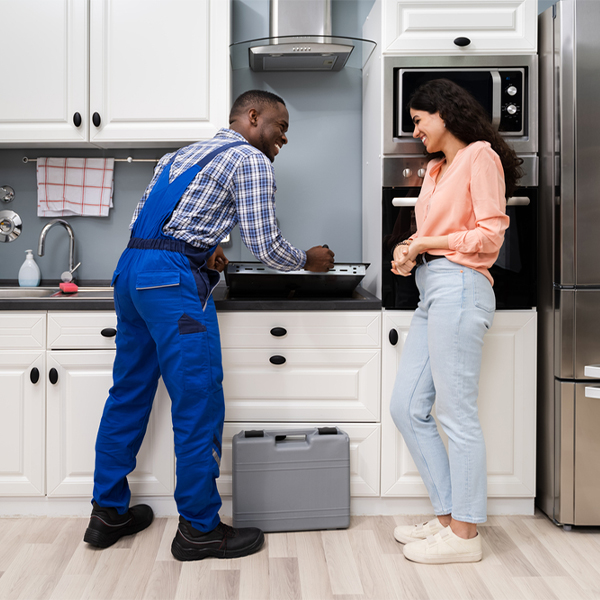 what kind of warranty do you offer on your cooktop repair services in Summit Point